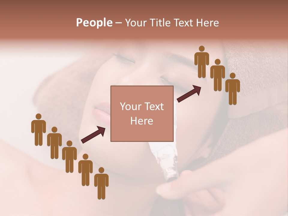 Beautician Brush Recreation PowerPoint Template