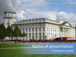 Fridericianum Summer Exhibition PowerPoint Template