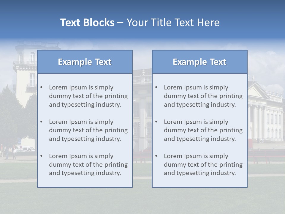 Fridericianum Summer Exhibition PowerPoint Template