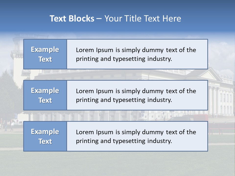 Fridericianum Summer Exhibition PowerPoint Template