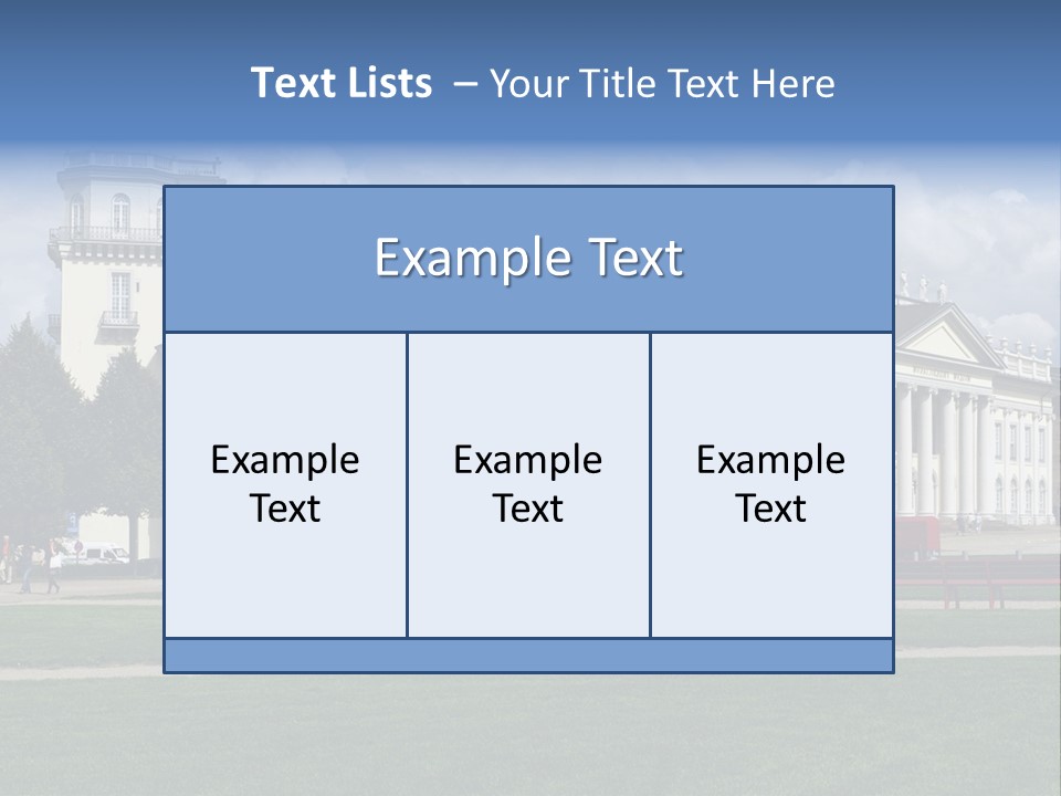 Fridericianum Summer Exhibition PowerPoint Template