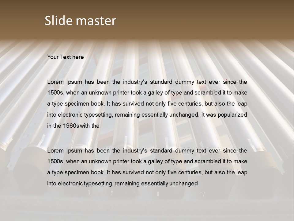Voltaic System Sky PowerPoint Template