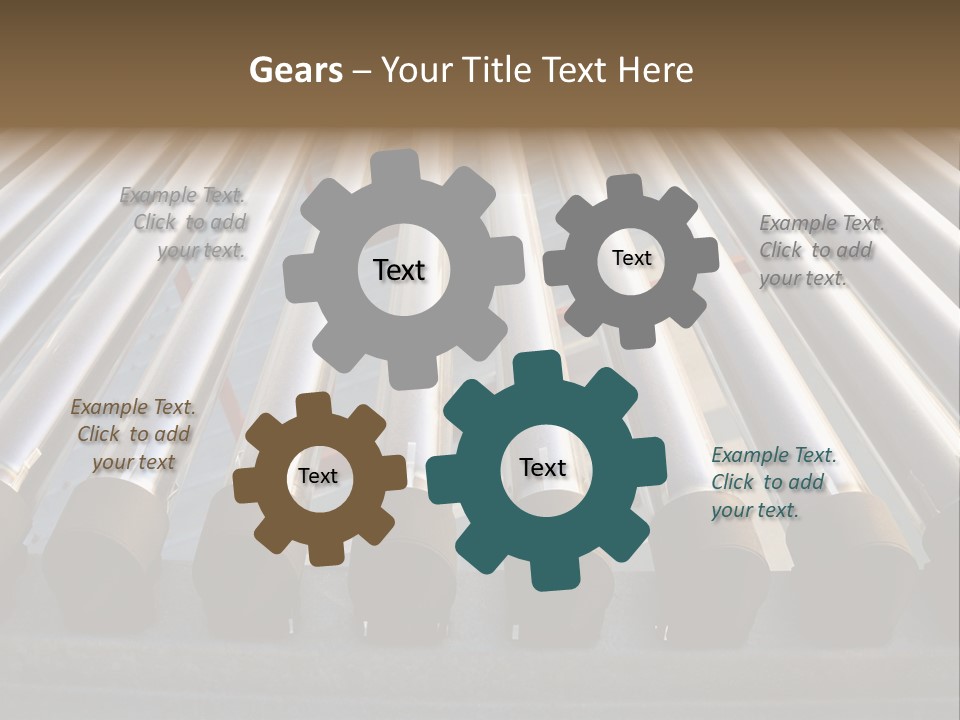 Voltaic System Sky PowerPoint Template