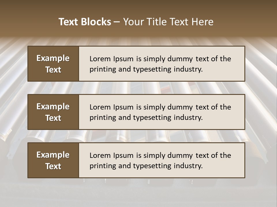 Voltaic System Sky PowerPoint Template