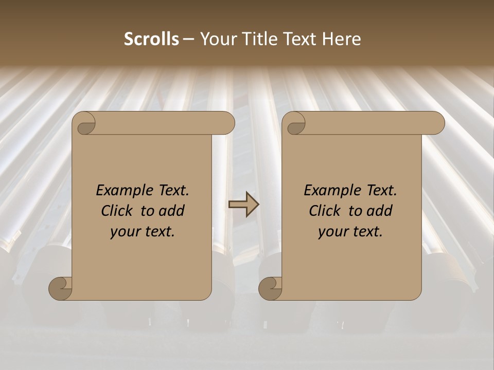 Voltaic System Sky PowerPoint Template