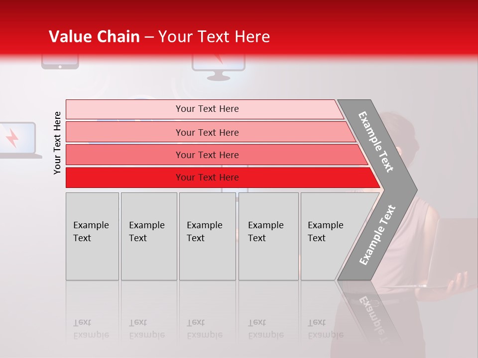 Presentation Hand Tablet PowerPoint Template