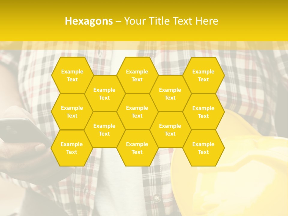 Adult Repairman Work Tool PowerPoint Template