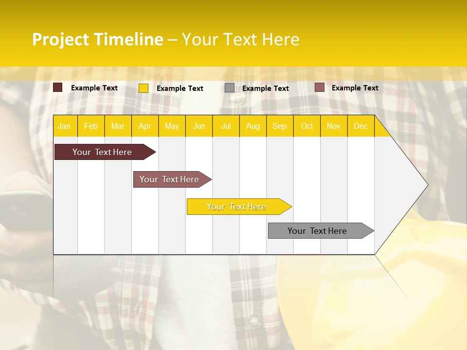 Adult Repairman Work Tool PowerPoint Template
