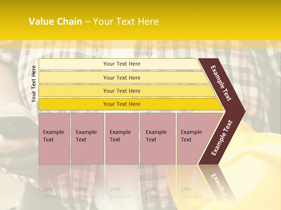 Adult Repairman Work Tool PowerPoint Template