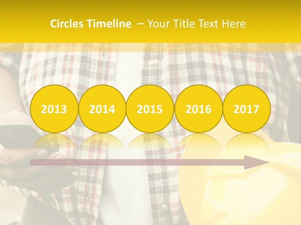 Adult Repairman Work Tool PowerPoint Template