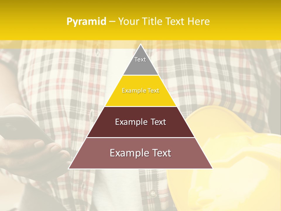 Adult Repairman Work Tool PowerPoint Template