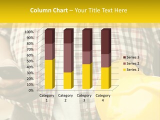 Adult Repairman Work Tool PowerPoint Template