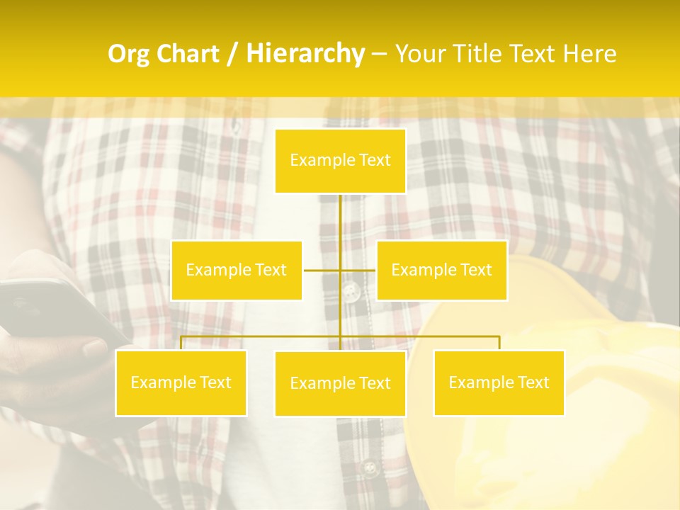 Adult Repairman Work Tool PowerPoint Template