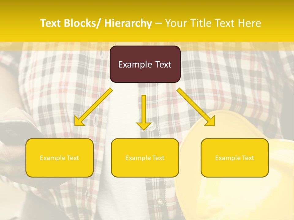 Adult Repairman Work Tool PowerPoint Template