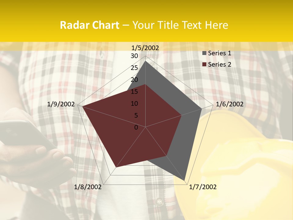 Adult Repairman Work Tool PowerPoint Template