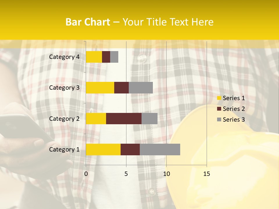 Adult Repairman Work Tool PowerPoint Template