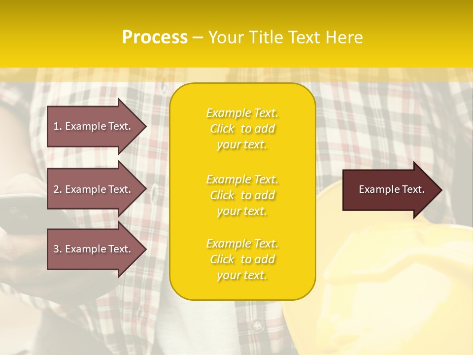 Adult Repairman Work Tool PowerPoint Template