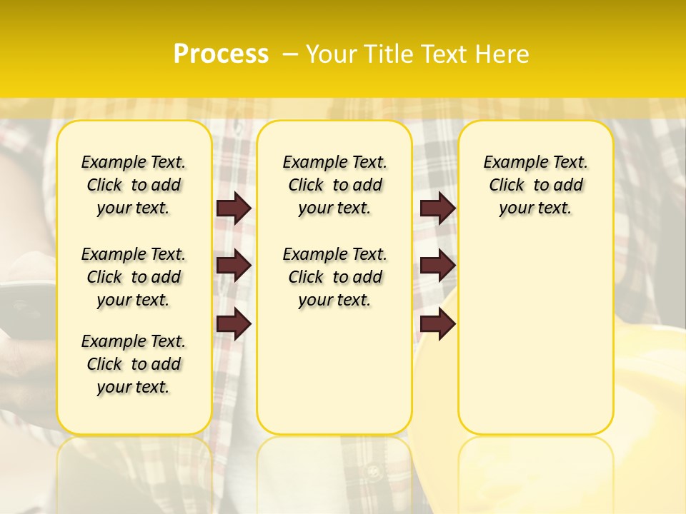 Adult Repairman Work Tool PowerPoint Template