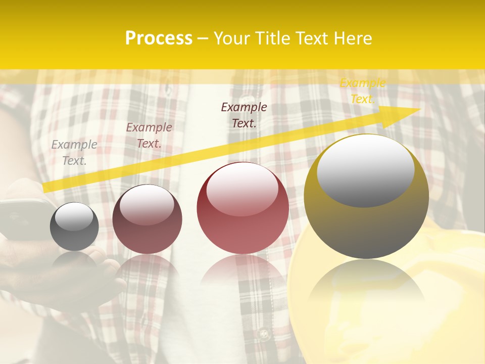 Adult Repairman Work Tool PowerPoint Template