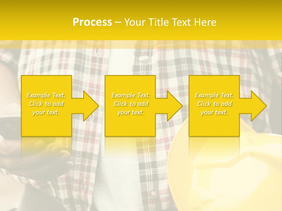 Adult Repairman Work Tool PowerPoint Template