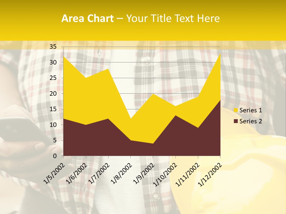 Adult Repairman Work Tool PowerPoint Template