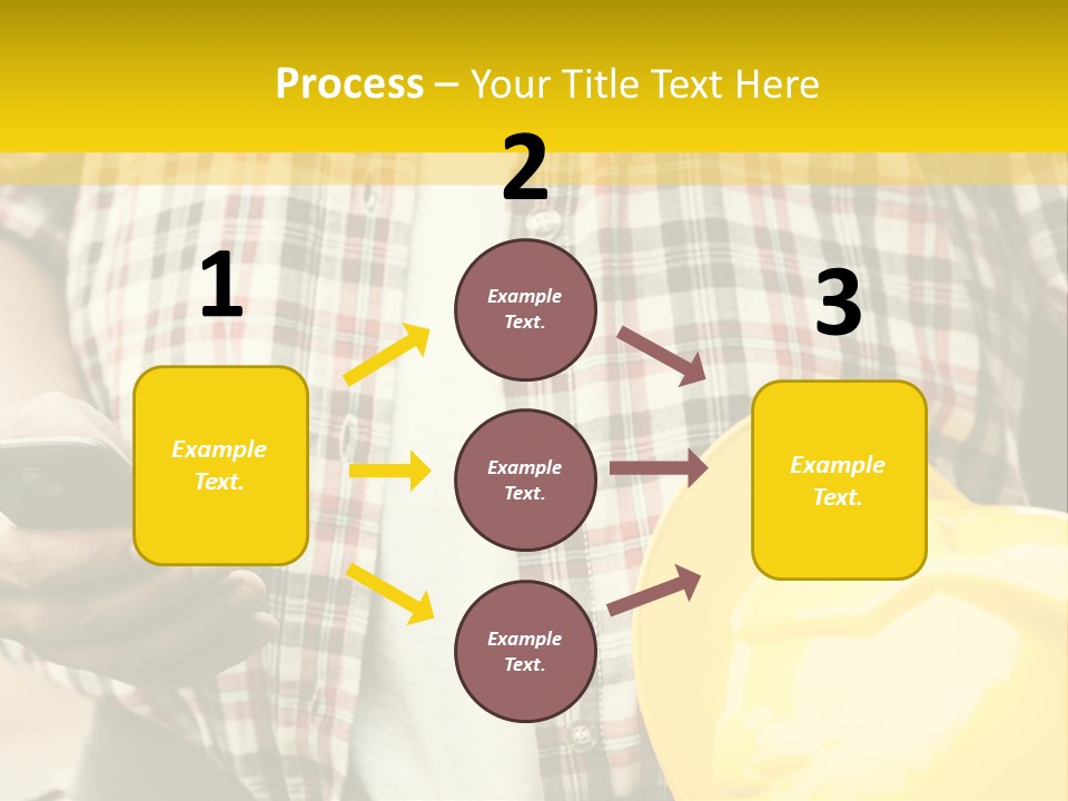 Adult Repairman Work Tool PowerPoint Template