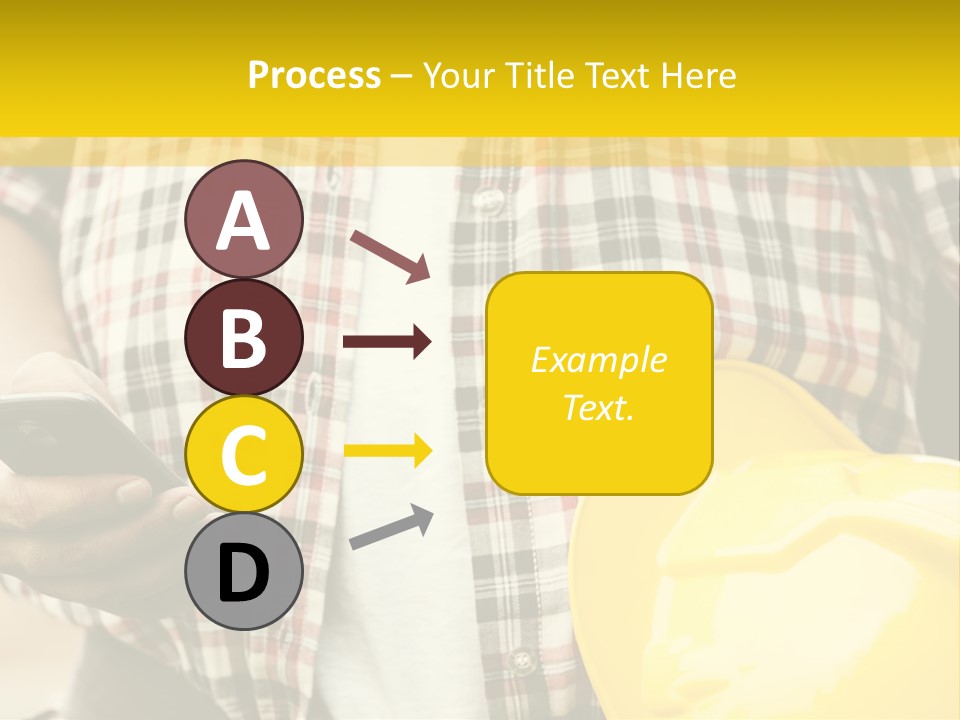 Adult Repairman Work Tool PowerPoint Template