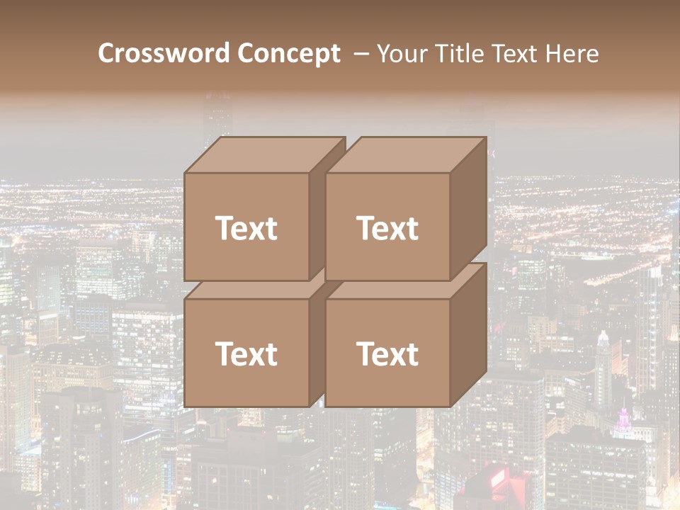 Architecture City Chicago PowerPoint Template