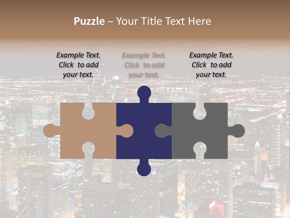 Architecture City Chicago PowerPoint Template