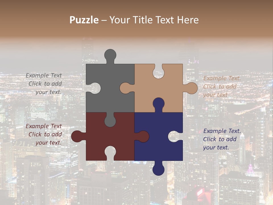 Architecture City Chicago PowerPoint Template