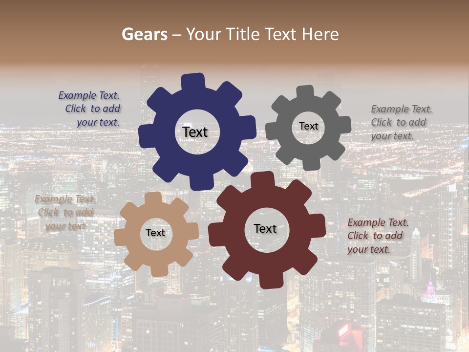 Architecture City Chicago PowerPoint Template