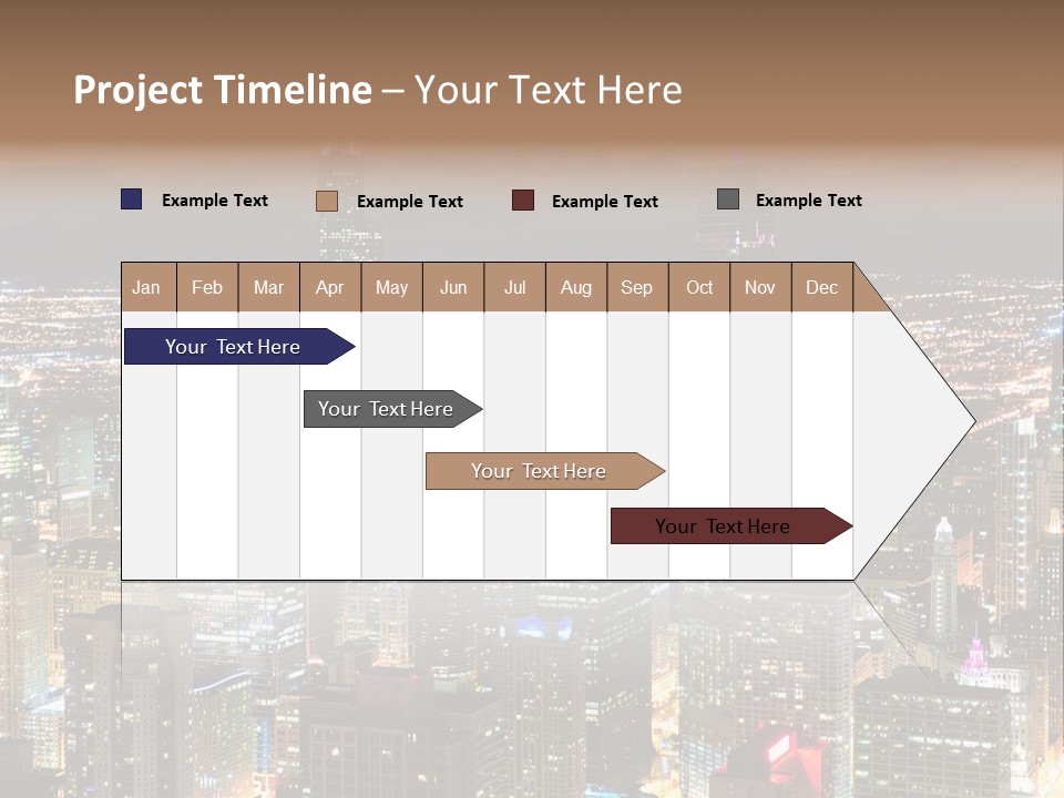 Architecture City Chicago PowerPoint Template