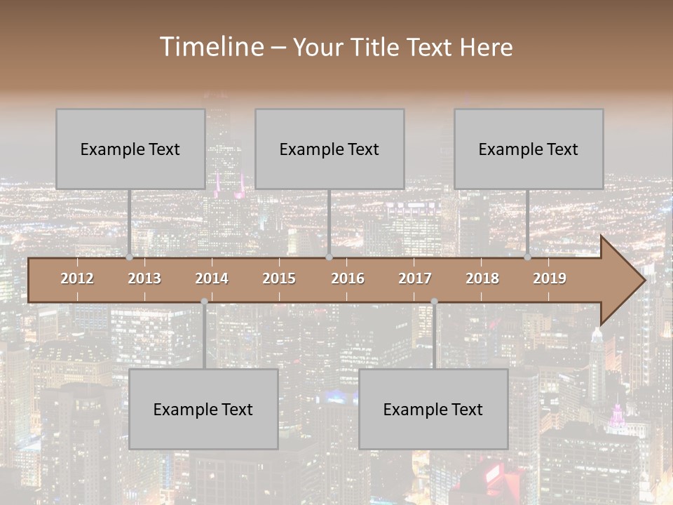 Architecture City Chicago PowerPoint Template