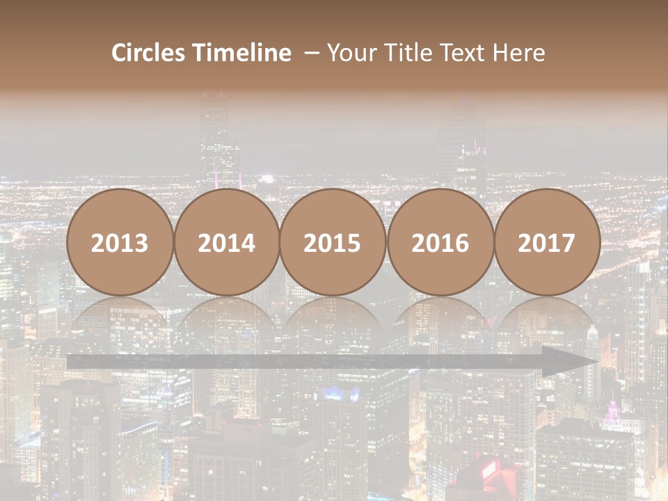 Architecture City Chicago PowerPoint Template