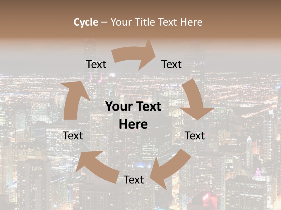 Architecture City Chicago PowerPoint Template