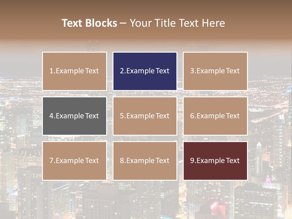 Architecture City Chicago PowerPoint Template