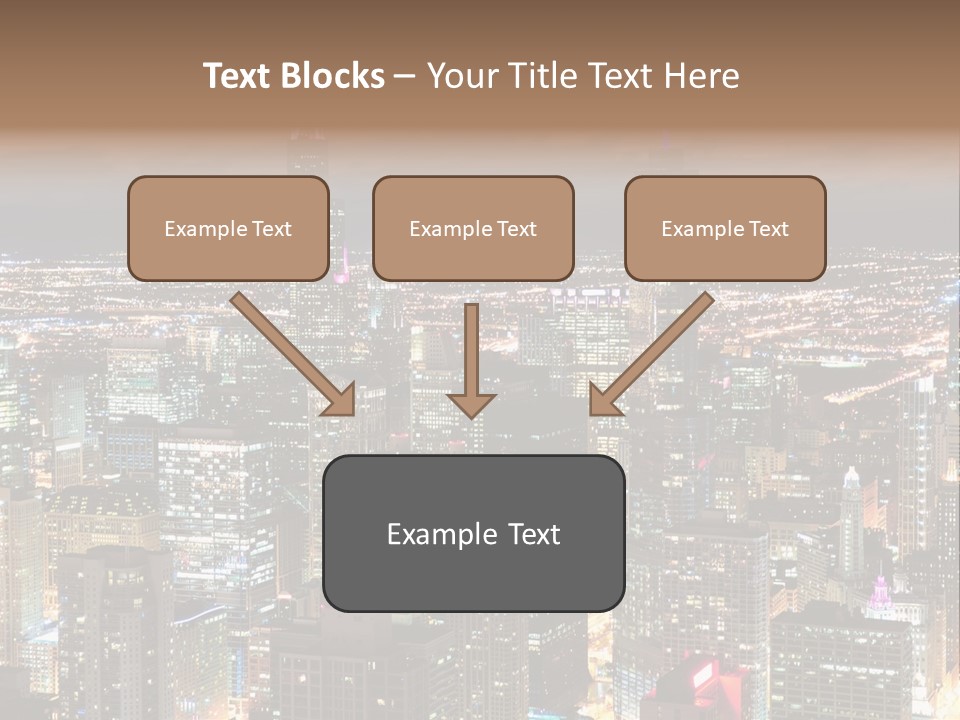 Architecture City Chicago PowerPoint Template