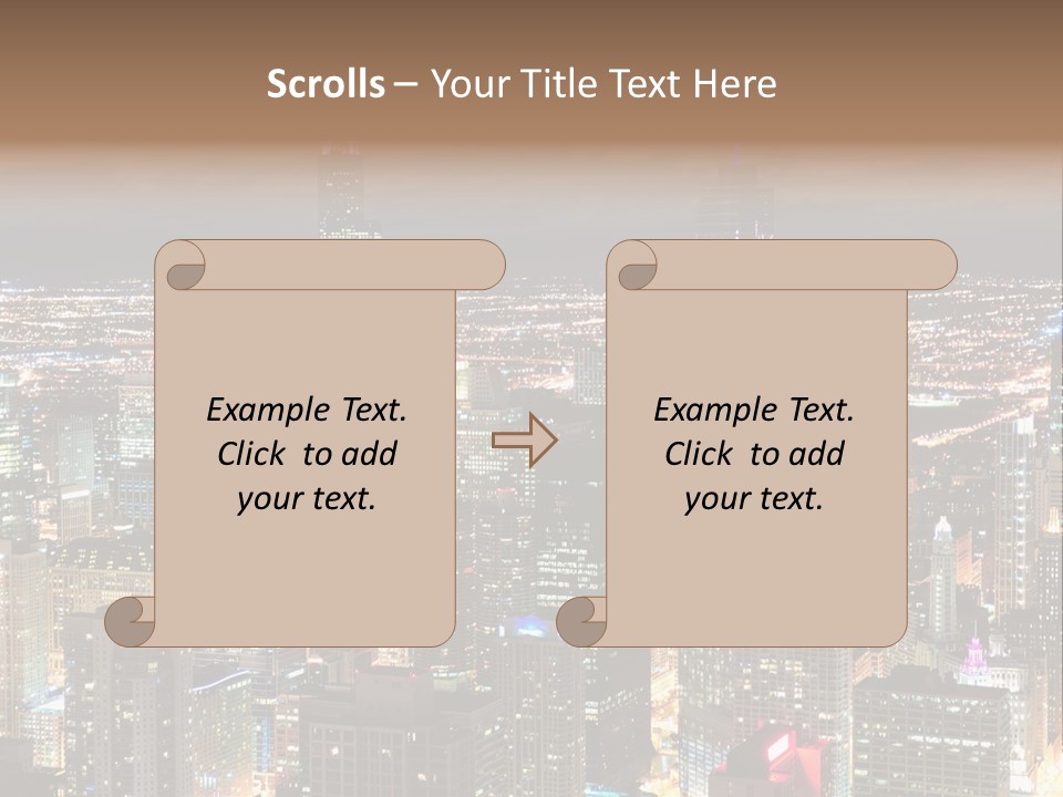 Architecture City Chicago PowerPoint Template