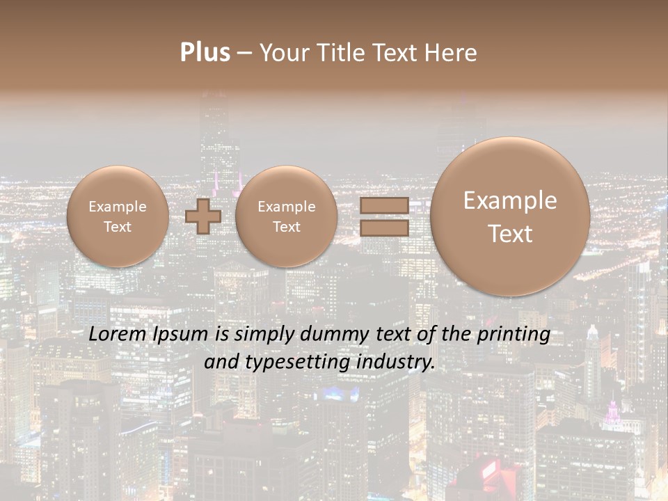 Architecture City Chicago PowerPoint Template
