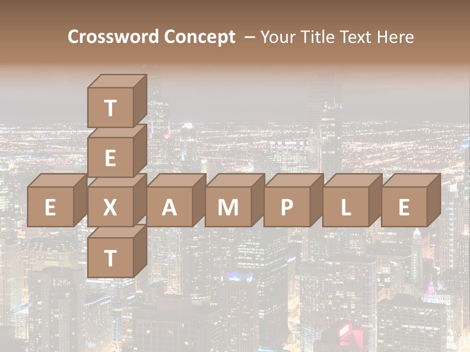 Architecture City Chicago PowerPoint Template