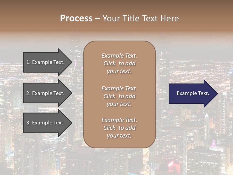 Architecture City Chicago PowerPoint Template