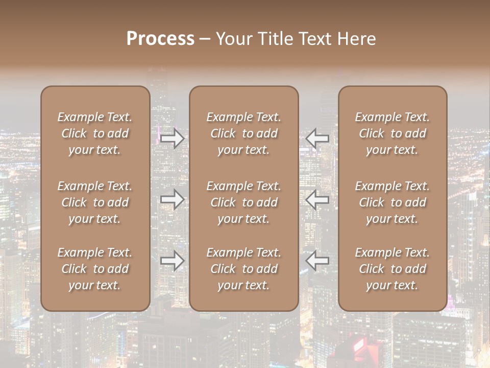 Architecture City Chicago PowerPoint Template
