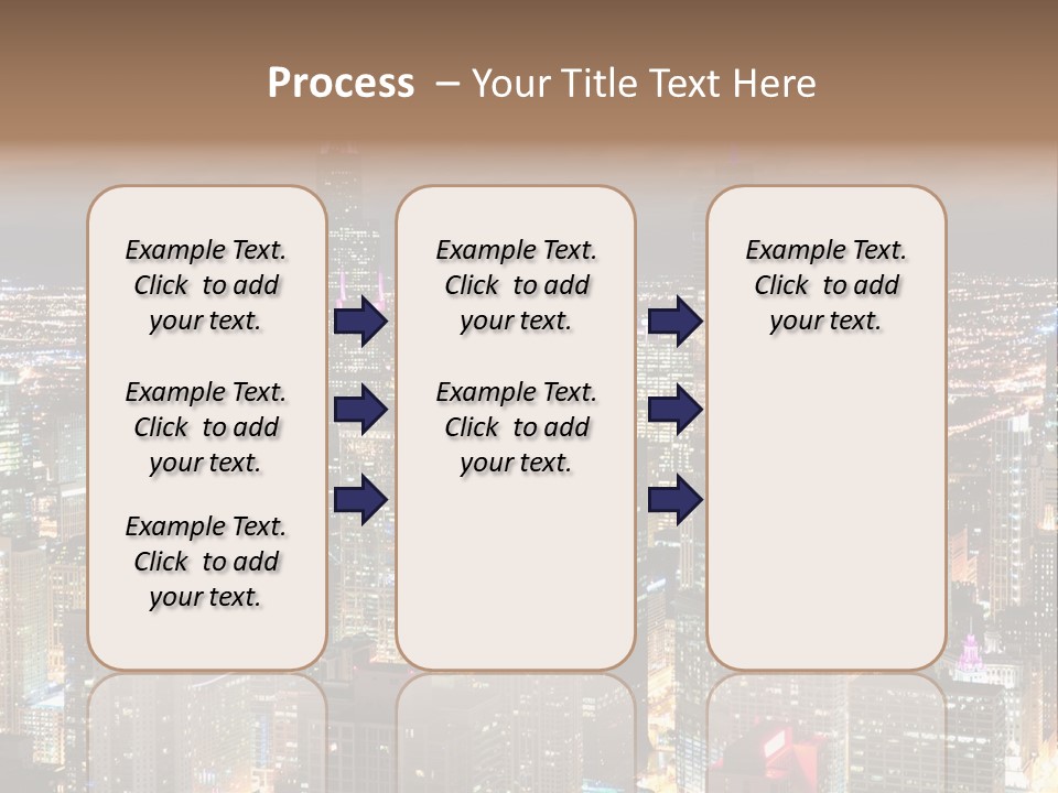 Architecture City Chicago PowerPoint Template