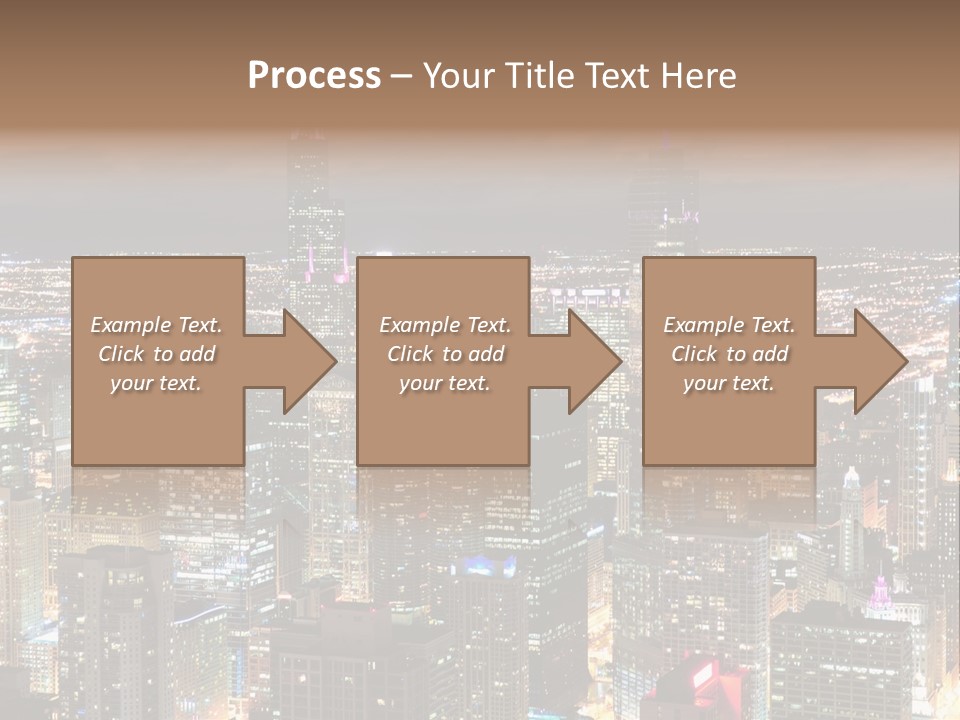 Architecture City Chicago PowerPoint Template