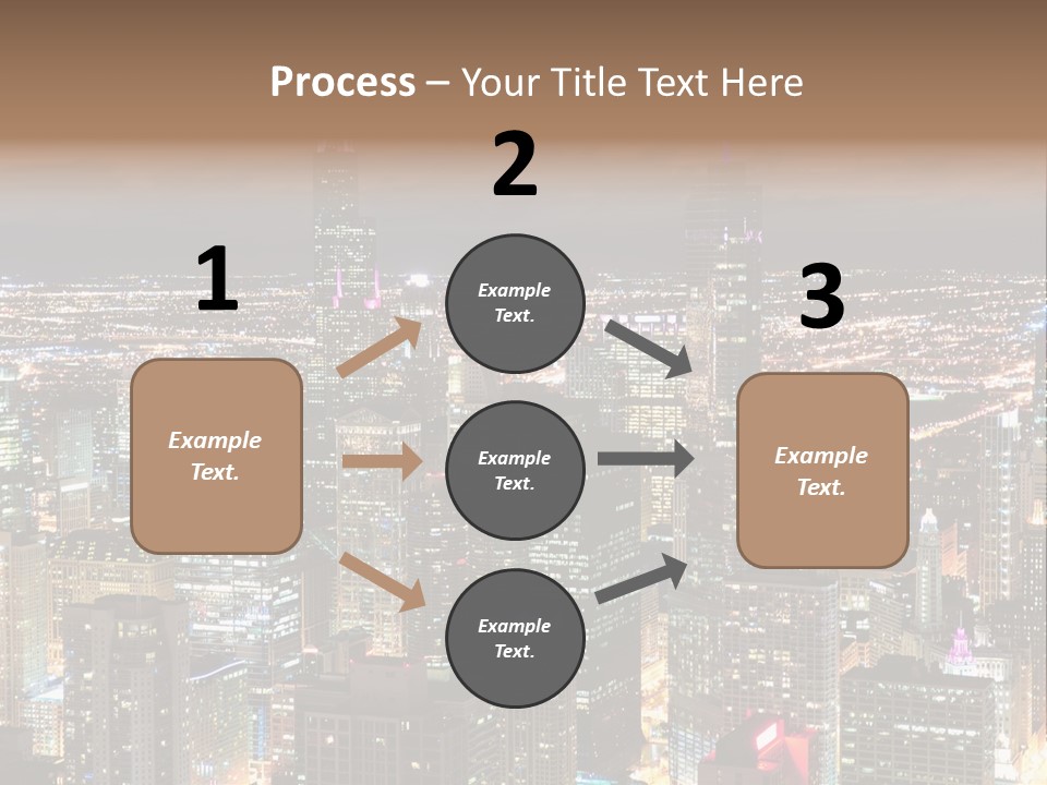Architecture City Chicago PowerPoint Template