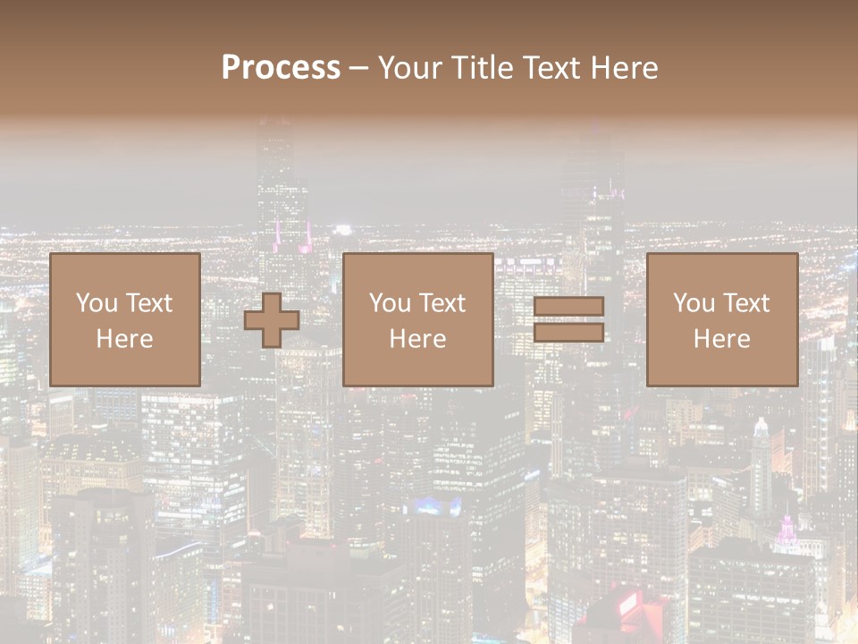 Architecture City Chicago PowerPoint Template