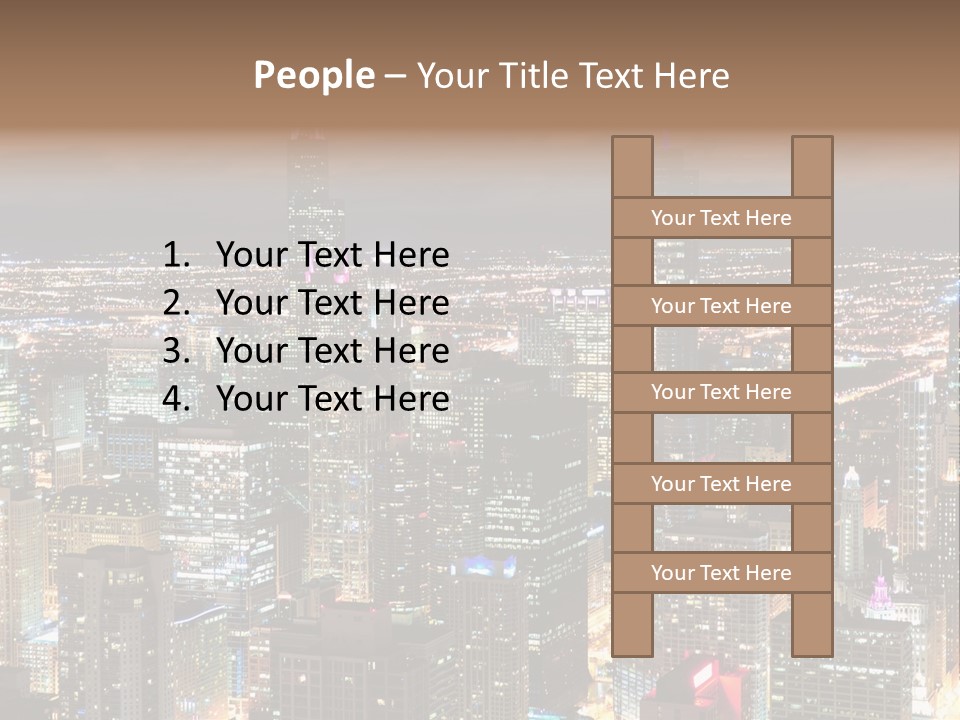 Architecture City Chicago PowerPoint Template