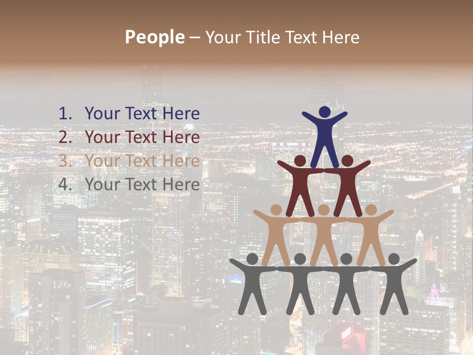 Architecture City Chicago PowerPoint Template