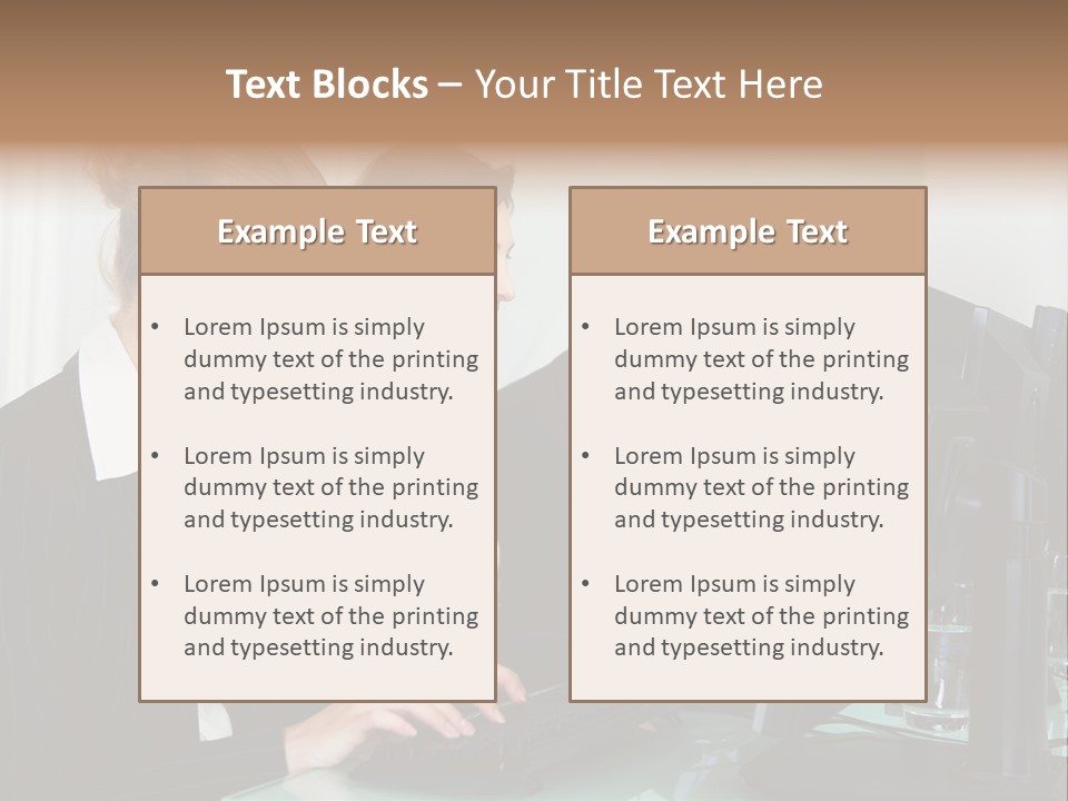 Telephone Working Phone PowerPoint Template