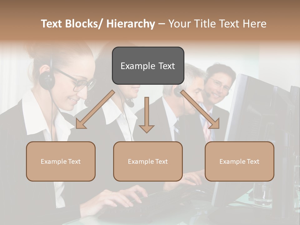Telephone Working Phone PowerPoint Template